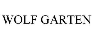 WOLF GARTEN trademark