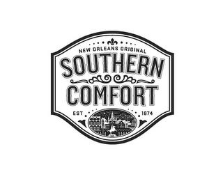 SOUTHERN COMFORT NEW ORLEANS ORIGINAL EST 1874 trademark