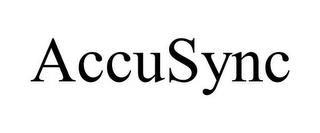 ACCUSYNC trademark