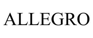 ALLEGRO trademark