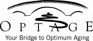 OPTAGE YOUR BRIDGE TO OPTIMUM AGING trademark