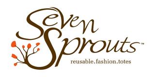 SEVEN SPROUTS REUSABLE. FASHION.TOTES trademark