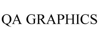 QA GRAPHICS trademark