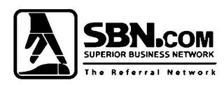 SBN.COM SUPERIOR BUSINESS NETWORK THE REFERRAL NETWORK trademark