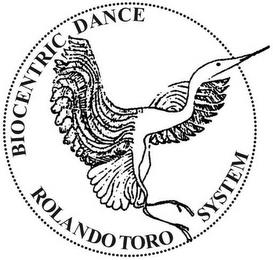 BIOCENTRIC DANCE ROLANDO TORO SYSTEM trademark