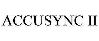 ACCUSYNC II trademark