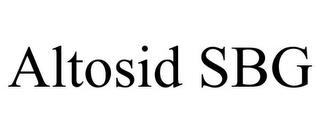 ALTOSID SBG trademark