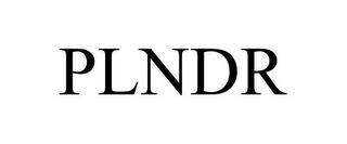 PLNDR trademark