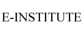 E-INSTITUTE trademark