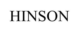 HINSON trademark