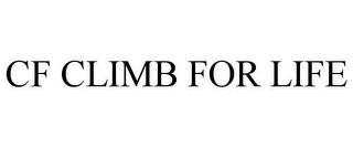 CF CLIMB FOR LIFE trademark