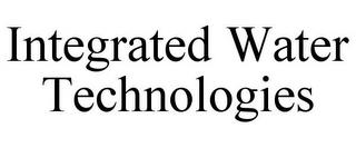 INTEGRATED WATER TECHNOLOGIES trademark