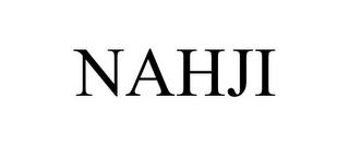 NAHJI trademark