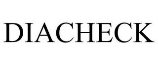 DIACHECK trademark