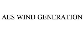 AES WIND GENERATION trademark