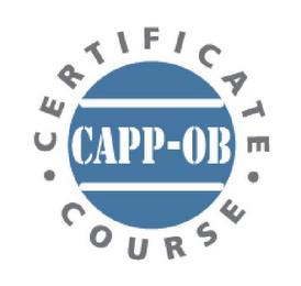 CAPP-OB CERTIFICATE COURSE trademark