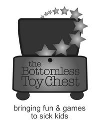 THE BOTTOMLESS TOY CHEST BRINGING FUN & GAMES TO SICK KIDS trademark