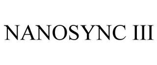 NANOSYNC III trademark