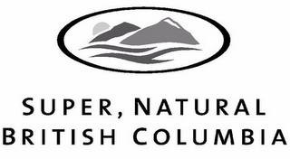 SUPER, NATURAL BRITISH COLUMBIA trademark