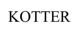 KOTTER trademark