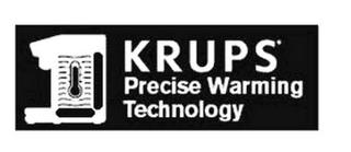 KRUPS PRECISE WARMING TECHNOLOGY trademark