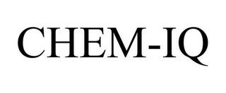 CHEM-IQ trademark