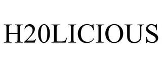 H20LICIOUS trademark