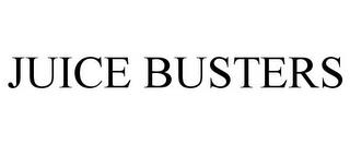 JUICE BUSTERS trademark