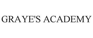 GRAYE'S ACADEMY trademark