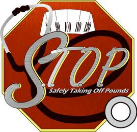 S.T.O.P. SAFELY TAKING OFF POUNDS 90 100 110 120 trademark