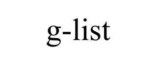 G-LIST trademark