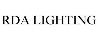 RDA LIGHTING trademark