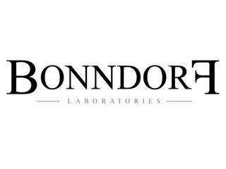 BONNDORF LABORATORIES trademark