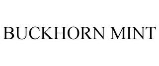 BUCKHORN MINT trademark