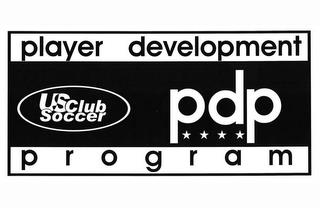 US CLUB SOCCER PDP PLAYER DEVELOPMENT PROGRAM trademark