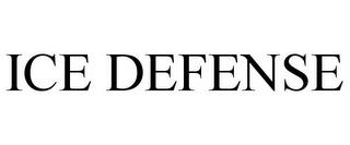 ICE DEFENSE trademark