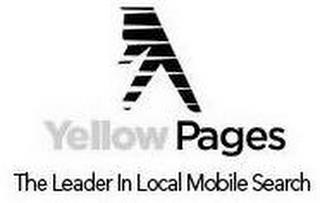 YELLOW PAGES THE LEADER IN LOCAL MOBILE SEARCH trademark