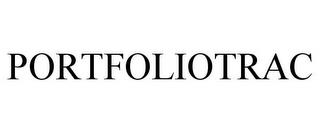 PORTFOLIOTRAC trademark