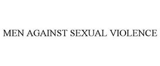 MEN AGAINST SEXUAL VIOLENCE trademark