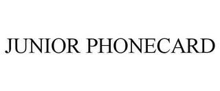 JUNIOR PHONECARD trademark