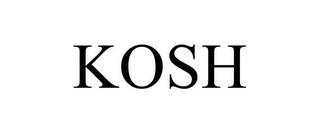 KOSH trademark