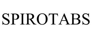 SPIROTABS trademark