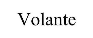 VOLANTE trademark