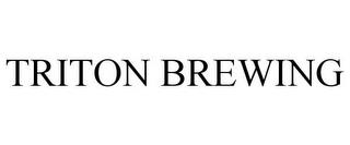 TRITON BREWING trademark