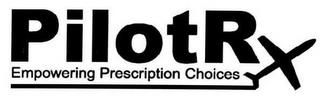 PILOTRX EMPOWERING PRESCRIPTION CHOICES trademark