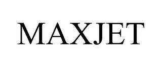 MAXJET trademark