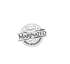 HARTZ MARINATED BEEF FLAVOR NON-STAINING trademark