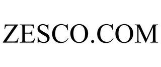 ZESCO.COM trademark