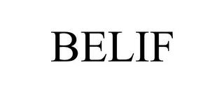 BELIF trademark