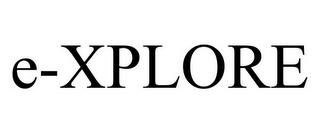 E-XPLORE trademark